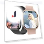 Smart Watch with Wireless Charging — Smartwatches, Kimi Mall
