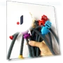 Stretchy Tube Robot Giraffe Toy — Interactive Learning Devices, Golden Fern