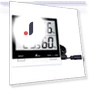 Digital Thermohygrometer with Waterproof External Sensor — Home Climate Control, JP Create mege