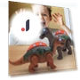 Electronic Walking Dinosaur Robot with Lighting — Interactive Learning Devices, Long nose