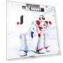 Programmable LED Smart Robot with Remote Control — Interactive Figures & Robots, Triple K