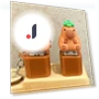 Capybara Fidget Keychain Keyboard — Stress Relievers, Schoolyard