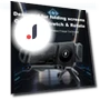 Rotating Touch Phone Holder with Fast Wireless Charging — Dashboard Installation Kits, Fast charging