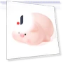 Cute Silicone LED Pig Night Light — Night Lights, TOP-MALL-001