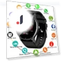 Full Touch Screen Smart Watch — Smartwatches, Tiktop2