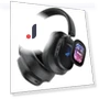 Hybrid Headphones with Active Noise Cancellation — In-Ear Headphones, siindoo