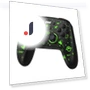 Wireless NFC Amiibo Controller — Gaming Controllers, FourAll Video Games Accessories