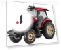 Yanmar Tractor YT5113A Robot Tractor Plastic Model — Miniature Rides & Collectibles, Hasegawa