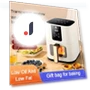 High-Performance Electric Fryer with Touch Screen — Air Fryers, Crown Global