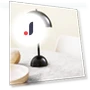 Mushroom Bud Bedroom Lamp with USB Charging — Desk & Table Lighting