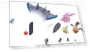 Robot Spirits Mobile Suit Gundam 08th MS Platoon Option Parts Set 03 ver. АНИМЕ — Dolls & Figures, TAMASHII NATIONS