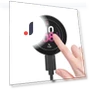 Development Board with Round Touch Screen — Character Modules, ElectroCN