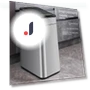 Smart Stainless Steel Trash Bin — Kitchen Cans, QIANBAIDI