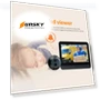 Превью Digital Door Viewer WiFi Video Doorbell — Smart Home Security, ESCAM