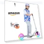 Превью Foldable Kick Scooter with Light Wheels — Push Scooters, Rahmory