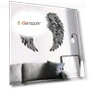 Angel Wings Metal Wall Art with LED Lights — Wall Lighting