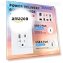 Превью USB Wall Outlet with USB C Ports — Chargers, 3GRACE