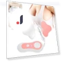 Waterproof Smart Electric Plus Therapy Breast Enhancer Shaper Massager — Foot Baths & Spas, Home Kits