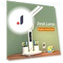 Rechargeable Foldable Touch LED Desk Lamp with Dual Heads — Desk & Table Lighting, Lighting Life Hub