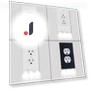 Smart LED Panel Lights — Night Lights, kaixinjiuhao