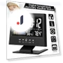 Alarm Clock with Large Color Touch Screen — Alarm, Factory Discount Outlet
