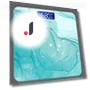 Digital Bathroom Scale with Temperature Display — Weight Management Tools, Refreshing Home