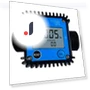 Turbine Flow Meter with Electronic Digital Display — Flow, Smart Mouse