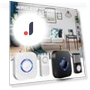 Wireless Doorbell with Home Security Alarm — Push Buttons, Refreshing Home