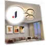 Modern LED Smart Ceiling Light — Overhead Lighting, Vinde Home