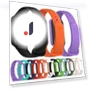 Silicone Replacement Strap — Fitness Bands, MY-CASE