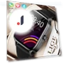 Smart Watch with Bluetooth Call, Blood Pressure, Heart Rate Monitoring — Smartwatches, LIGE