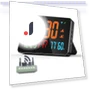 Smart WiFi Desktop Clock with Digital LED Display — Alarms & Clocks, Homedepot