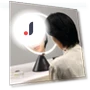 LED Makeup Mirror with Infrared Sensor — Makeup, Binchi Health Technology