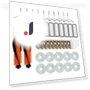Main Side Brush, Mop Cloth, Hepa Filter, Dust Bag Accessories Spare Parts — Parts & Accessories, Elegant Living House