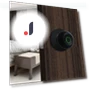 Electronic Biometric Door Handle — Locks, Home Furnishing Department Mall