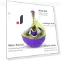 Interactive Pet Feeder Toy — Cat Playthings, GYROBALL