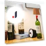 LED Touch-Sensitive Three-Color Dimming Portable Bottle Light — Desk & Table Lighting, Elegant Living House