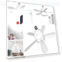 Modern Ceiling Fan with LED Lighting and Remote Control — Ceiling Fan Lighting Solutions, Good Household Items