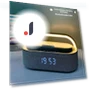 Colorful LED Wireless Charging Bluetooth Audio Smart Desk Clock — Alarm, YGM1931