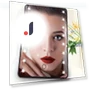 Makeup Mirror with 16 LEDs — Makeup, AE Selection