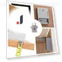 Smart Induction Hidden Locks for Drawers — Smart Home Security, Versatile Home Furnishing