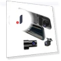 Streaming Multimedia Recorder with Three Lenses — Rearview Video Systems, HOME-Auto-001