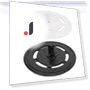 Vacuum Robot Mop Bracket — Vacuum Attachments, 3CZY