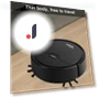 Thin Robot Vacuum with Strong Suction — Smart Cleaning Robots, Marathon