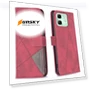 Превью Magnetic Buckle Rhombus Texture Leather Phone Case for Infinix Smart 9 / Hot 50i — Bumpers, Infinix