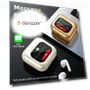 TWS Bluetooth Earphone with LCD Touch Screen, 8G Memory, ENC HD Calls, Low Latency — Headsets