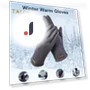 Winter Quilted Touchscreen Gloves — Gloves, ANBS