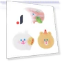 Bacon Smart Talk Edward — Portable Audio Recorders, LINE FRIENDS