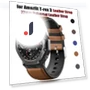 Leather Silicone Watch Strap — Bands, HOBBIT-3C Accessories