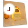 Rechargeable Digital Alarm Clock — Alarm, Factory Discount Outlet